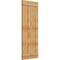 Ekena Millwork Joined Board-n-Batten Shutters w/Z-Bar, Rough Sawn Western Red Cedar, 32 1/4W x 80H, PR RBJ06Z32X080RWR - alternate 2